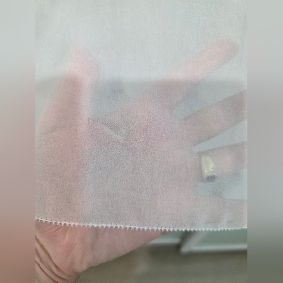 Wilfred Aritzia Swept Dress Puff-sleeve chiffon mini dress - Picture 13 of 17